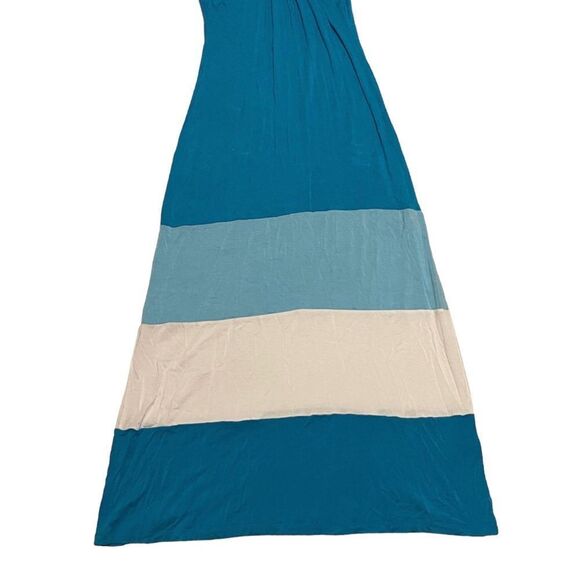 Calvin Klein Color Block Maxi Racerback Tank Dress - Picture 4 of 5